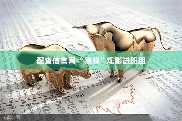 配查信官网 “别样”观影进班组